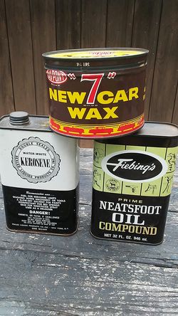 Old Tins. 10 each