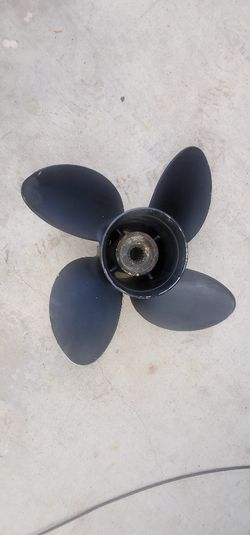 "OBO" Mercury Black Max Torque propeller 4 Blade