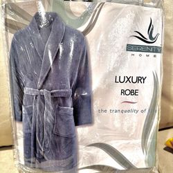 New Plush Microfleece Robe