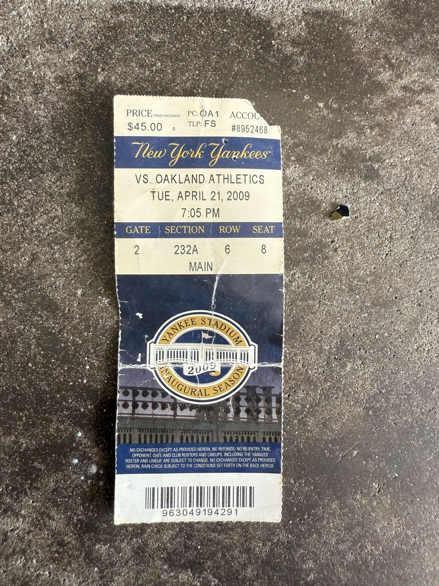 yankee ticket