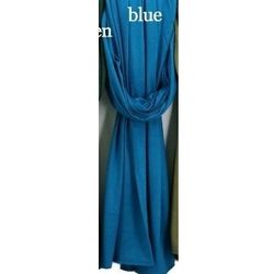 Womens Blue Premium Jersey Hijab