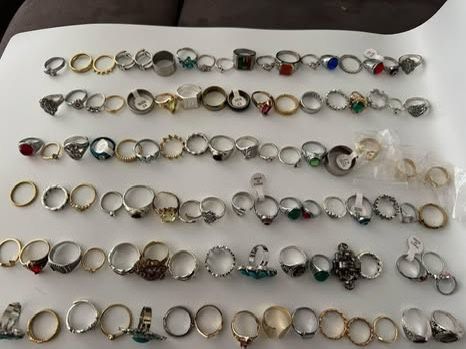 Rings, wholesale lot 3000 pieces
