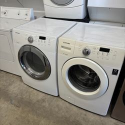 Used Samsung Washer and Gas Dryer Front Load 