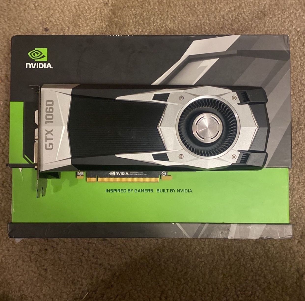 GTX 1060 FOUNDERS EDITION