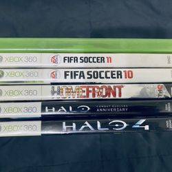 Xbox 360 Game Lot Of 6 check out photos for game titles $20 for all