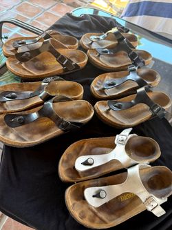 BIRKENSTOCK Gizeh Patent Thong Sandals