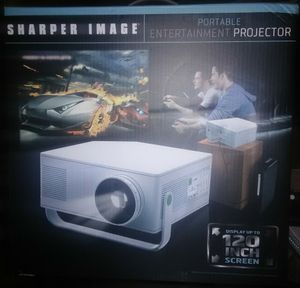 Popular Sharper Image Portable Entertainment Projector | Decor & Design