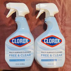 Clorox Free Clear Multi Surface Cleaner Spray