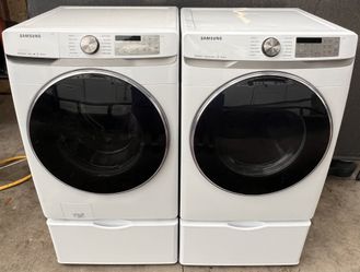 Samsung Front Load Washer And Dryer Set 