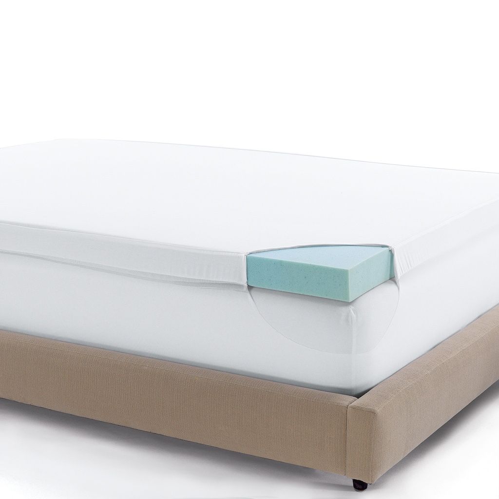 Serta Gel Memory Foam Mattress Topper