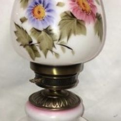 Vintage Handpainted Lamp