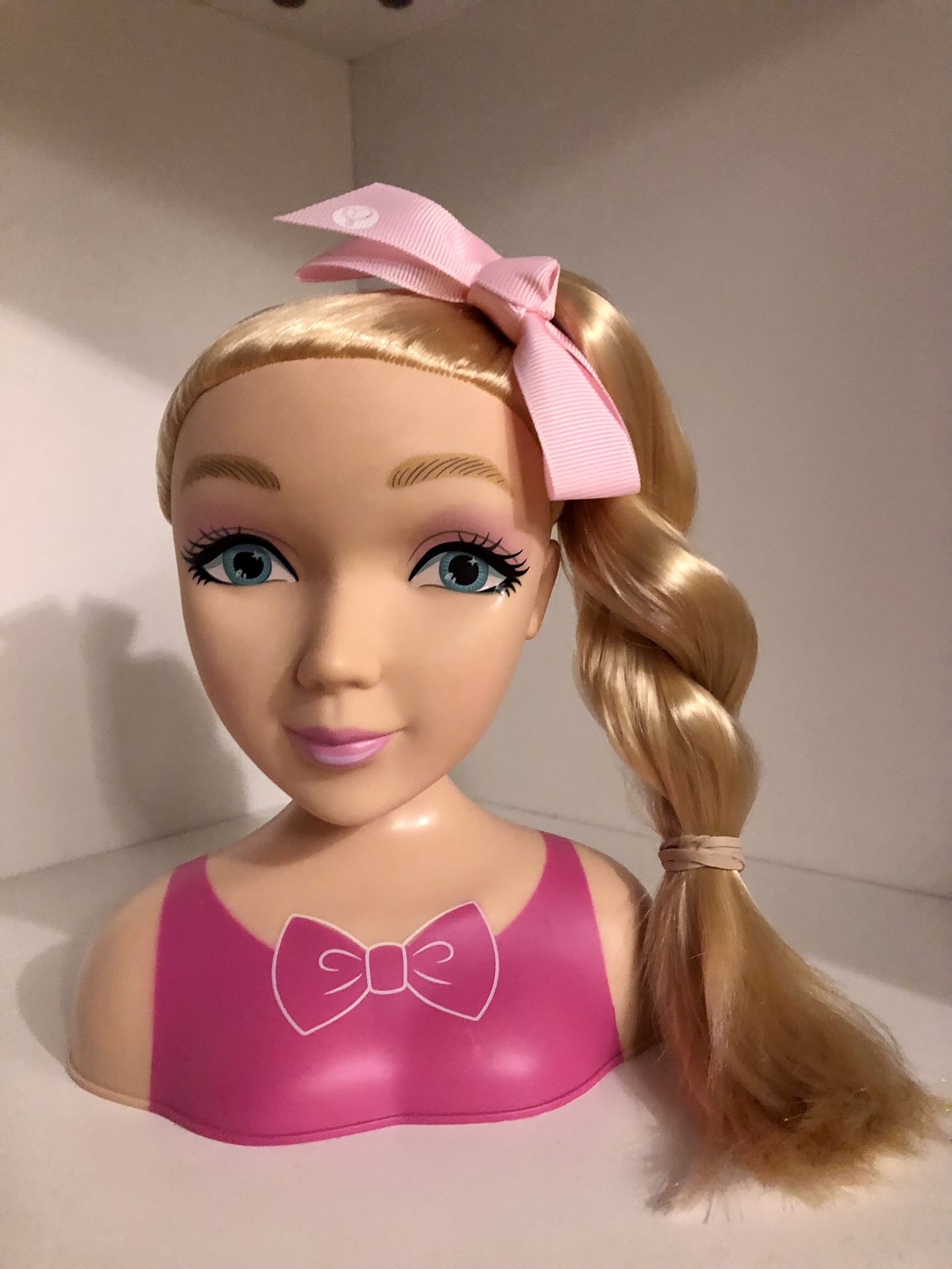 Girls Styling Mini Head Doll (Barbie) Blond Age Range 3-7 Yrs