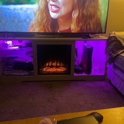 Two Couch, Grey, Beige Media console / TV console