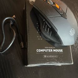 INPHIC Wireless Mouse, Rechargeable, 6 Buttons