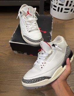 jordan 3 white cement