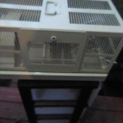 Metal Hamster Cage Complete With Wheel And Water Bottle -New