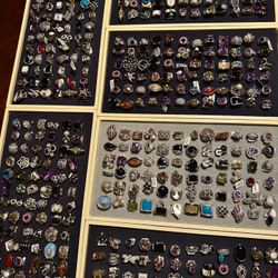 1000+ Electroplated Ring lot