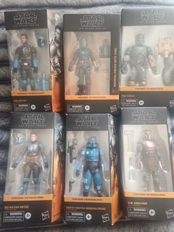 STAR WARS BLACK SERIES THE MANDALORIAN LOT