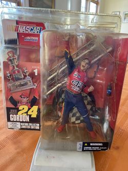 MacFarlane Toys Series 1 Jeff Gordon #24 Action Figure Nascar sealed