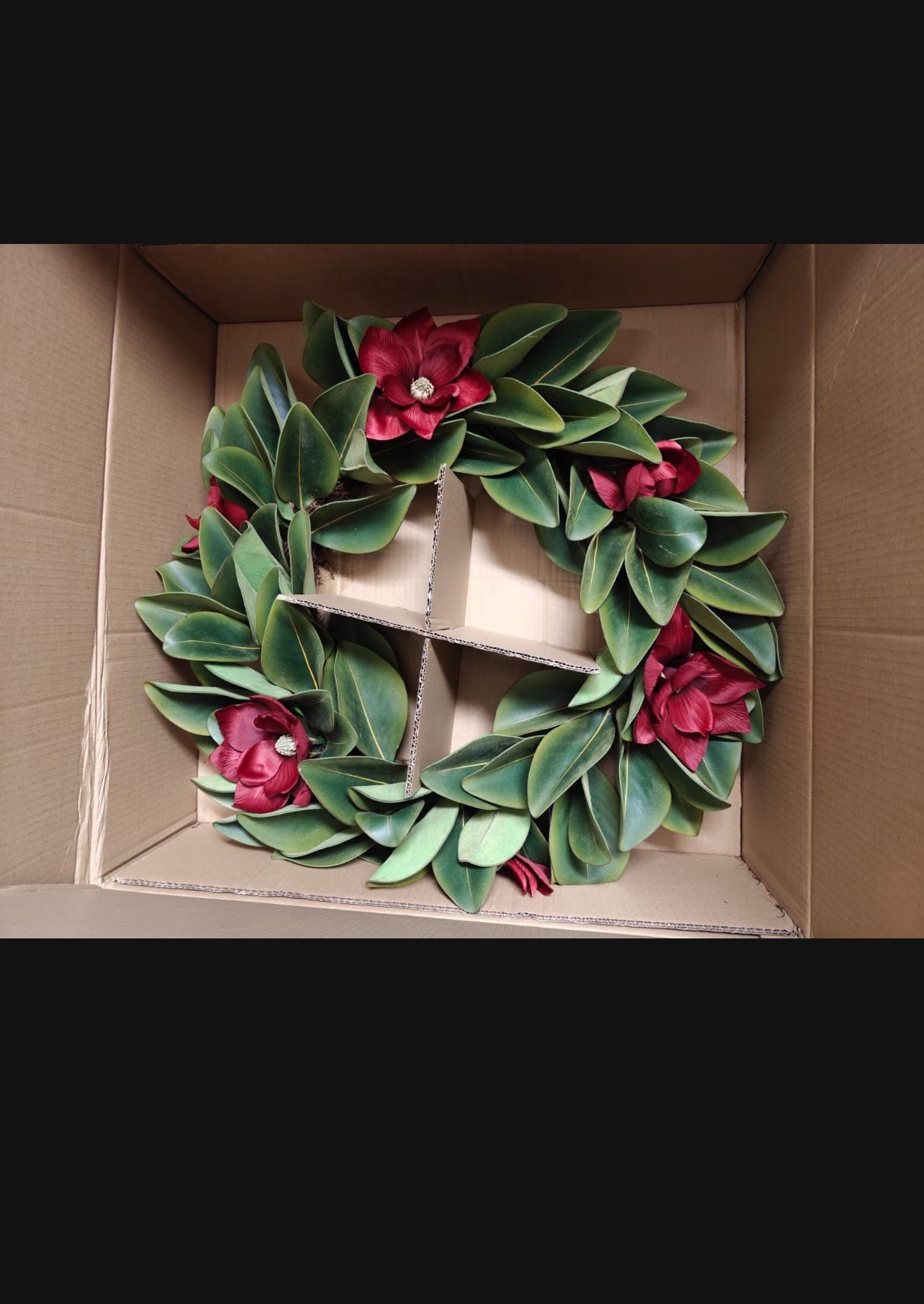 Balsam Hill Magnolia Wreath