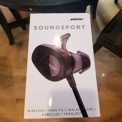 Bose Soundsport wireless Earphones 