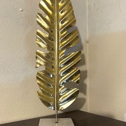 Gold Leaf Sculpture