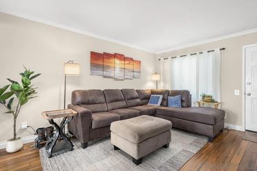 Brown Chaise Couch
