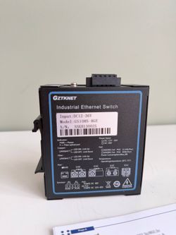 Gztknet Industrial 8 Port Ethernet Switch - Model: GS108S-8GE