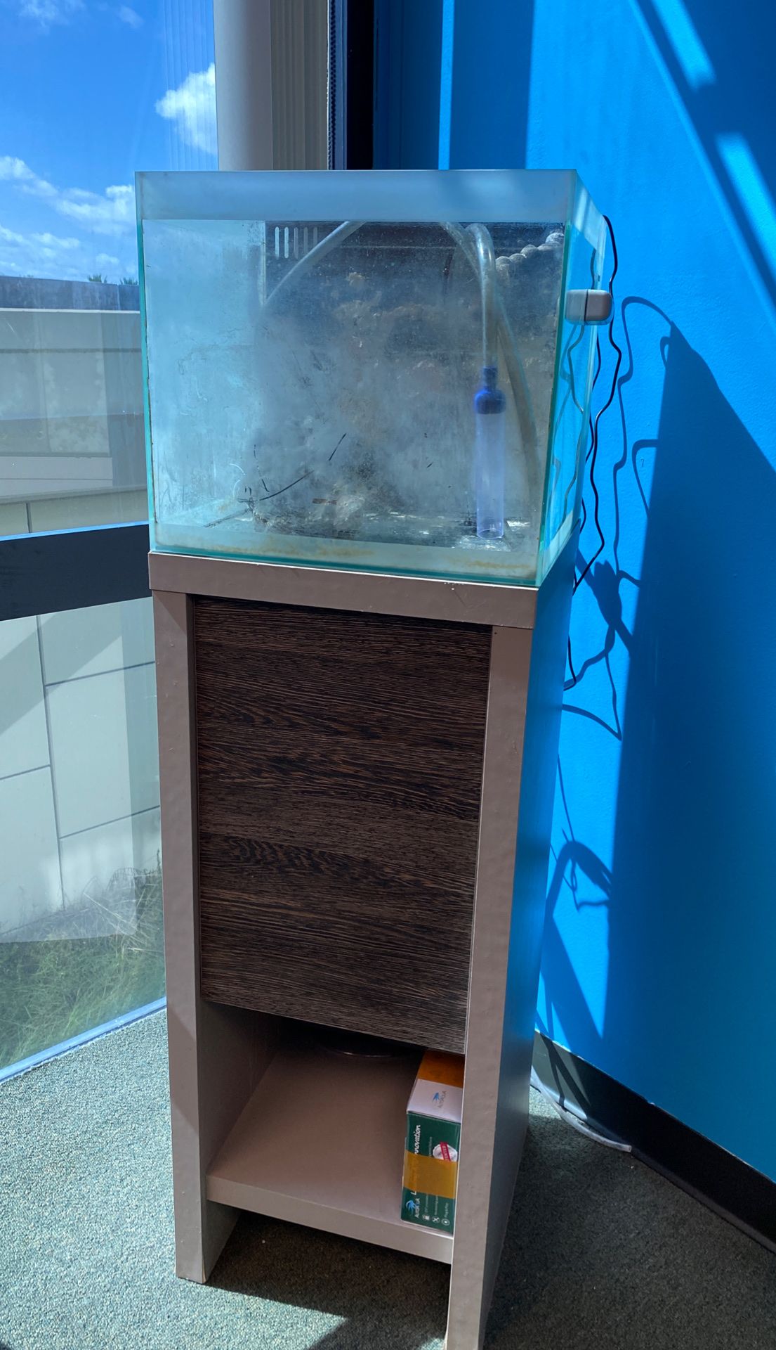 Fish tank with stand