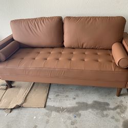 Leather sofa
