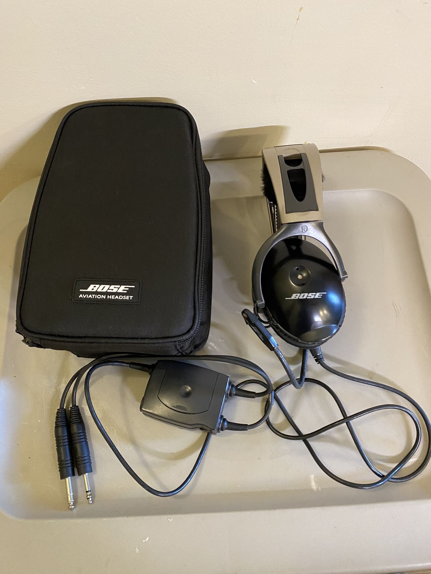 Bose Aviation X Headset AHX-02 Dual Plug