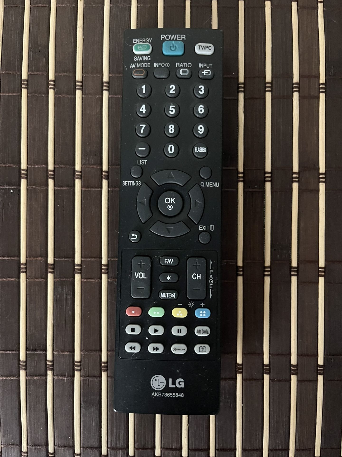 Remote Control for LG -LED LCD HDTV /TV