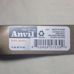 Anvil Tools Brick Jointer New