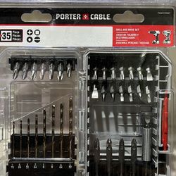 Porter Cable Drill and Drive 35 pc Set