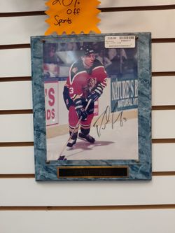 Hockey signed picture