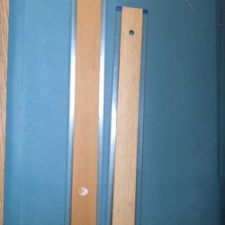 2x DRAFTING T-SQUARES 24" AND 30"