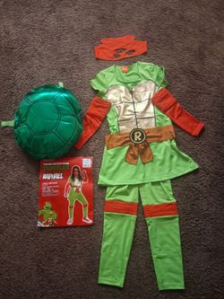 $15.! Ninja turtle RAPHAEL costume . Size 7/8.