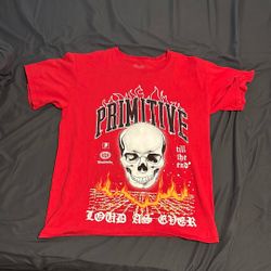 Primitive Skull Shirt Large 
