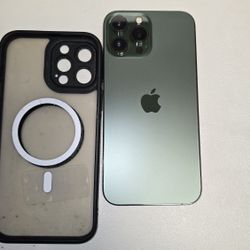 Locked To Owner Iphone  13 Pro Max Green