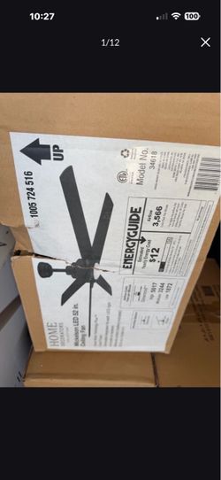 Home Decorators Mickelson LED 52 in. Ceiling Fan