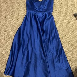 Royal blue Dress 