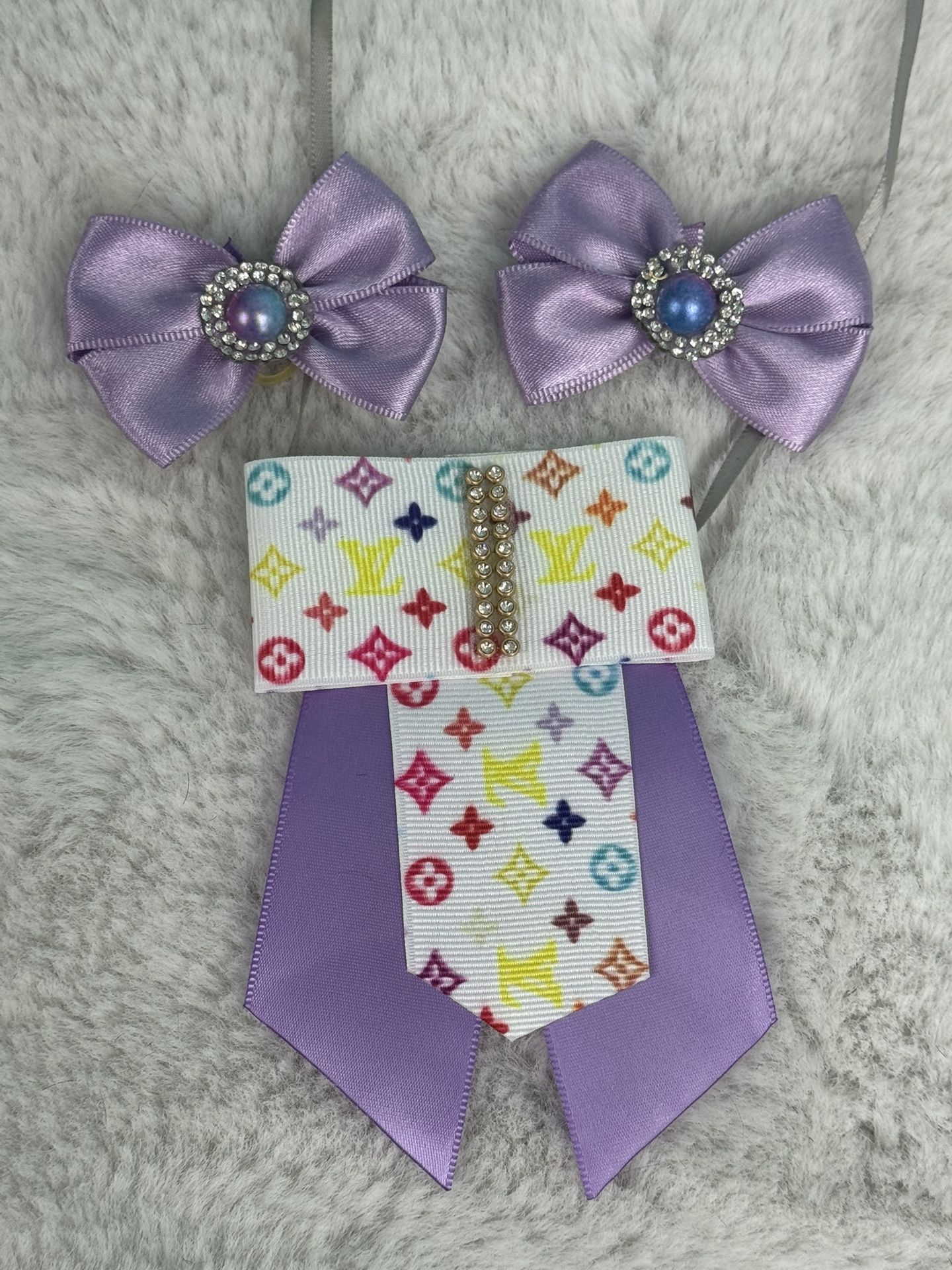 Handmade Pet Accessories Set . Brand new!