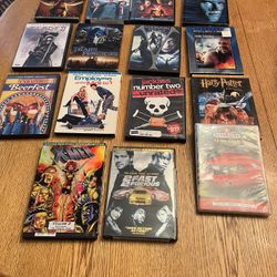 Large DVD CD Collection and DVD Player