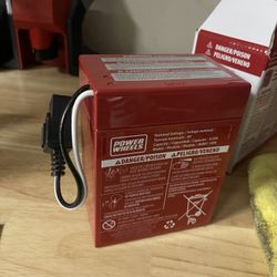 Power Wheels 6v Battery