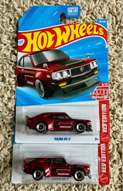 Hot wheels Mazda RX-3 Red Edition
