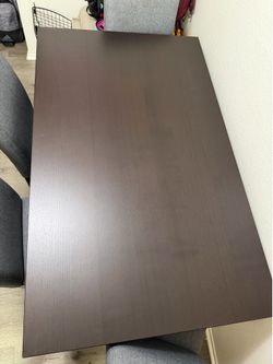 Dinning table and chairs