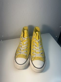 Yellow Converse