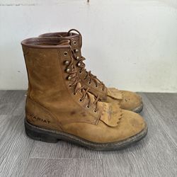 Ariat Mens Cascade Distressed Brown  Cowboy Western Work Boots 10002418 8D