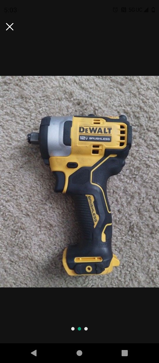 DeWalt 1/2 Impact 12volt