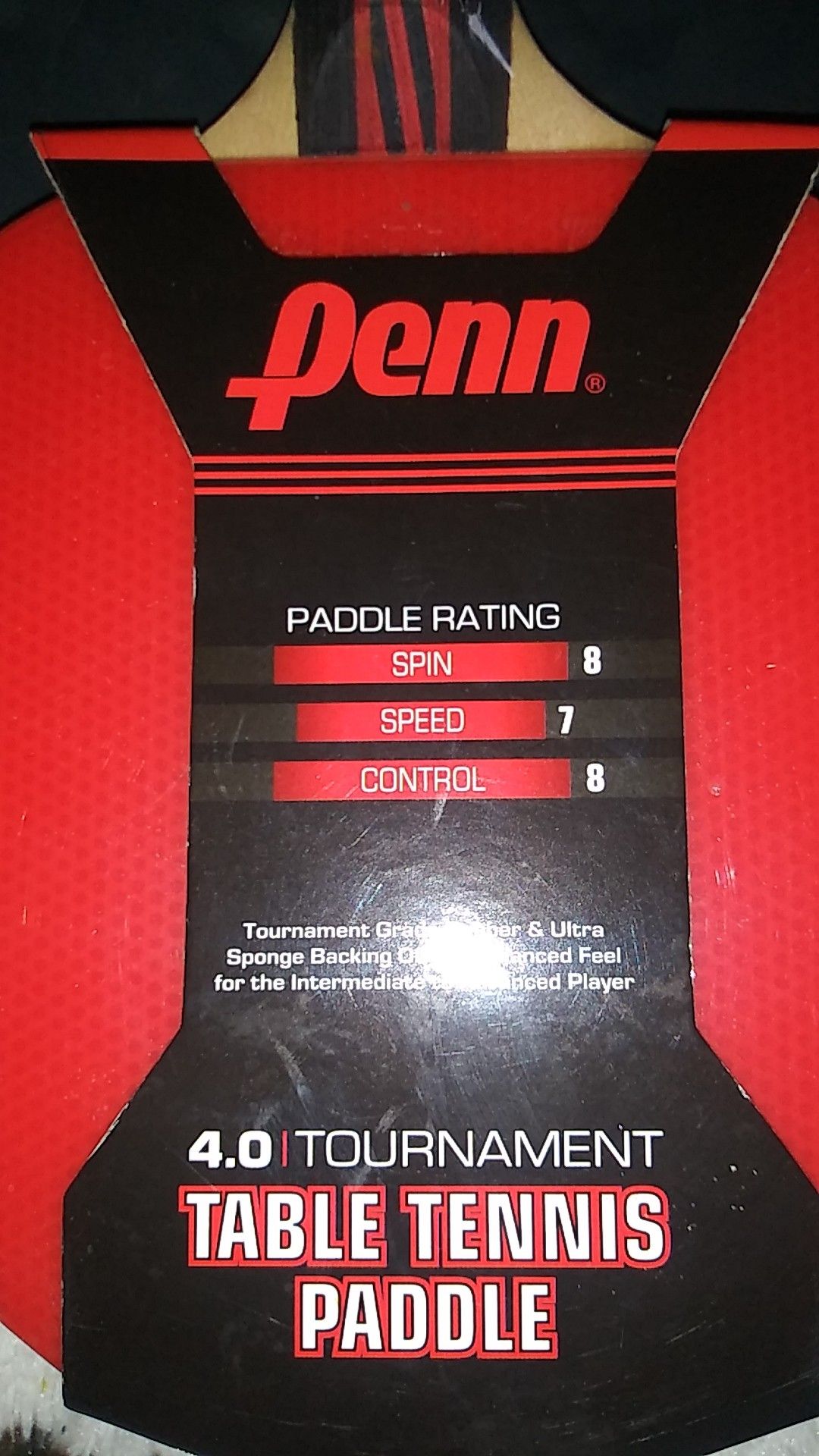PENN PING PONG PADDLES